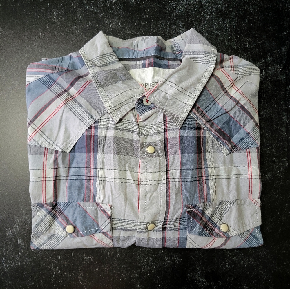 Aeropostale Long-sleeve Button-down